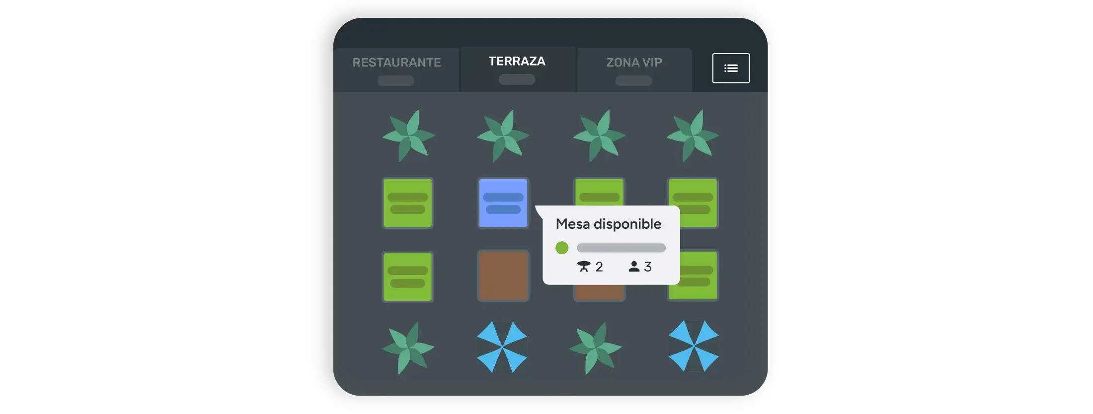 Plano de sala de tu restaurante para la gestión optimizada de las reservas de tu local