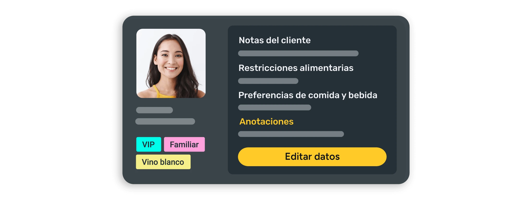 conoce a tus clientes y ofrece una mejor experiencia.