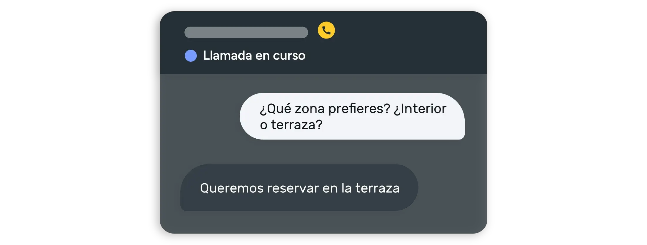 Los clientes de tu restaurante pueden elegir la zona donde quieren cenar, en terraza o en el interior