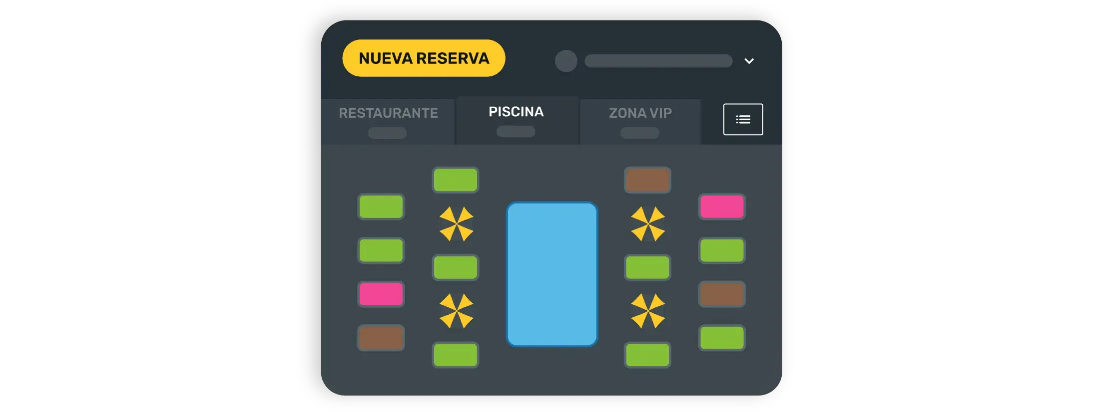 Gestiona la venta de camas, hamacas y reservados en tu beach clubs