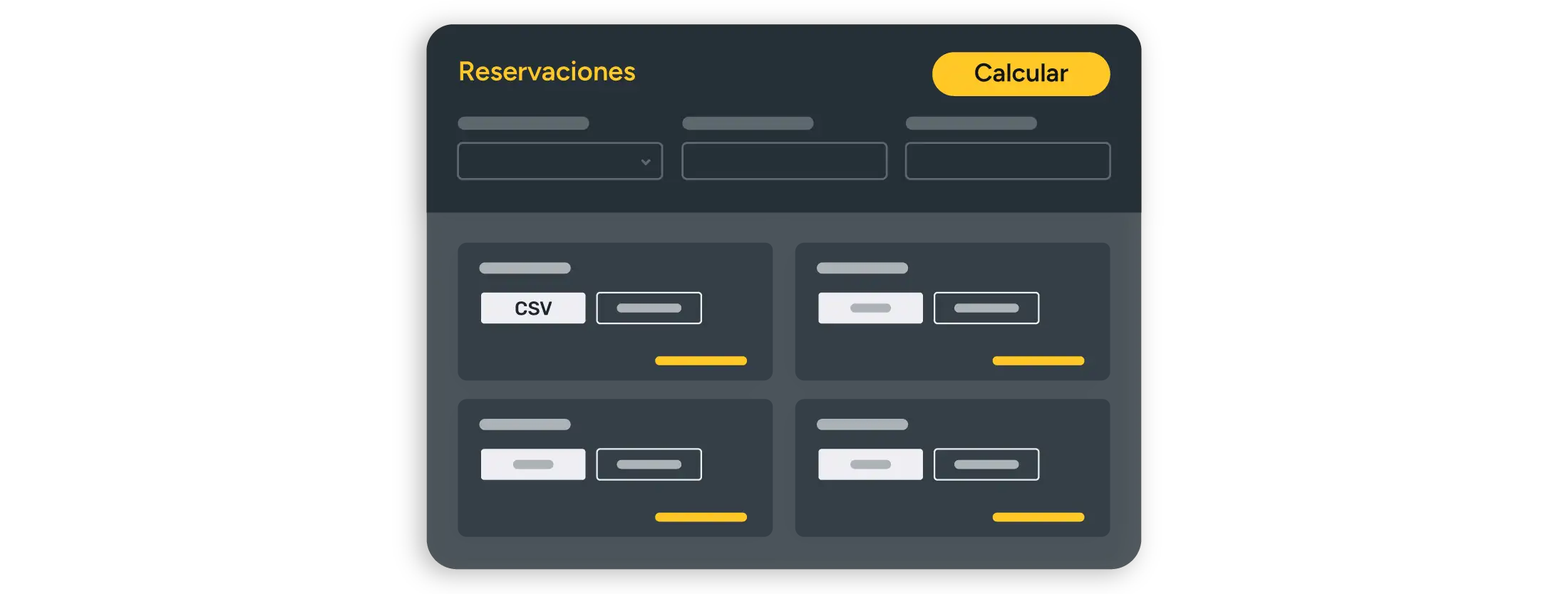 informes de reservas de clientes y de grupos 1